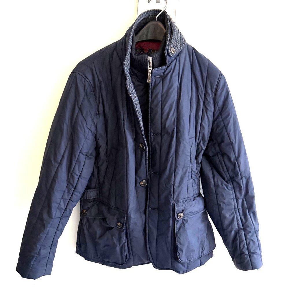 Ted Baker London Navy Men's Jacket Size 3 (fits like a small)